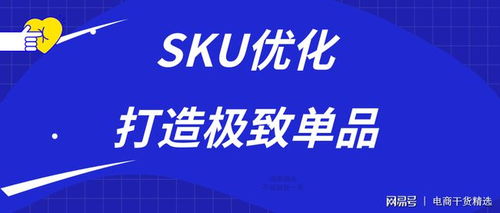 优化sku,打造极致单品爆款